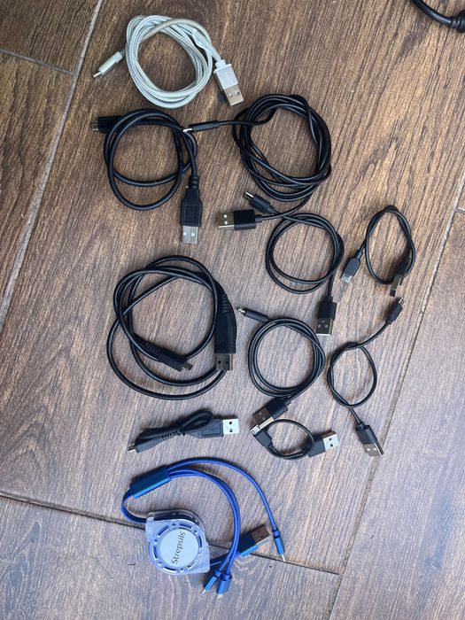 Przewody usb- micro usb 10 szt