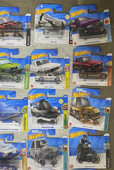Машинки Хот Вілс Hot Wheels (honda, acura, audi, toyota)
