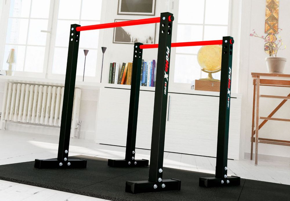 Бруси стаціонарні для дому K-Sport KSH025/2 Брусья напольные домашние