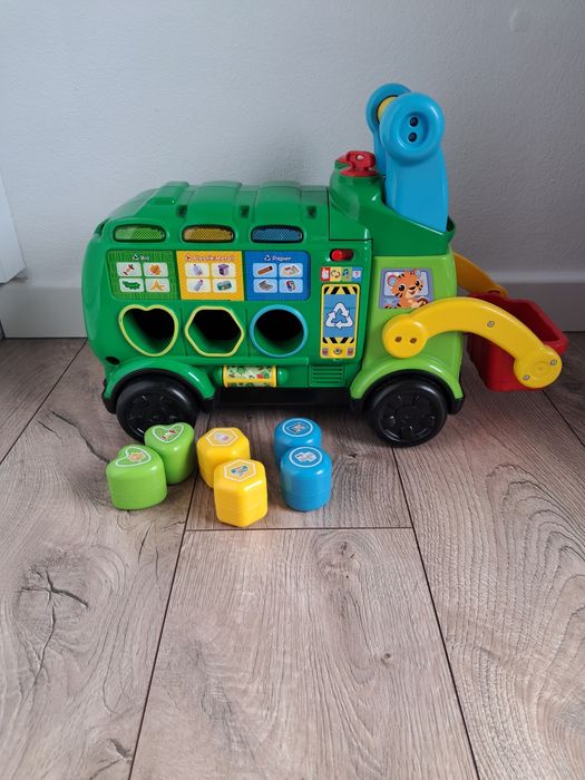Śmieciarka jeździk Vtech język NIEMIECKI