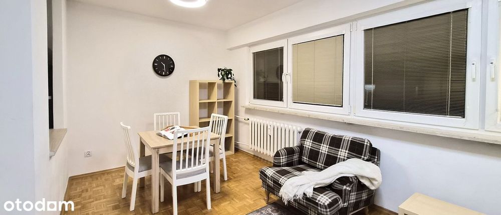 Ciche 2 pokoje po remoncie przy Polu Mokotowskim