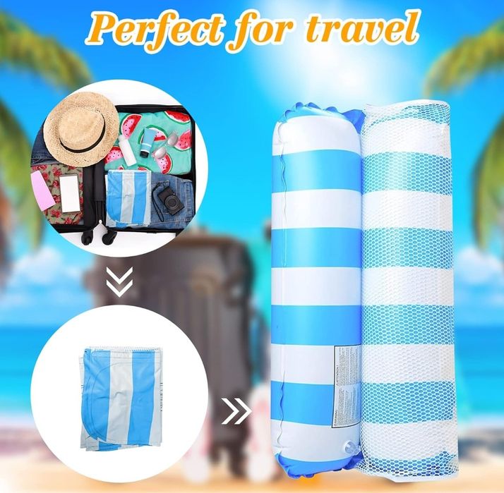 Oditton Nadmuchiwane hamaki wodne 4 w 1, 2 sztuki