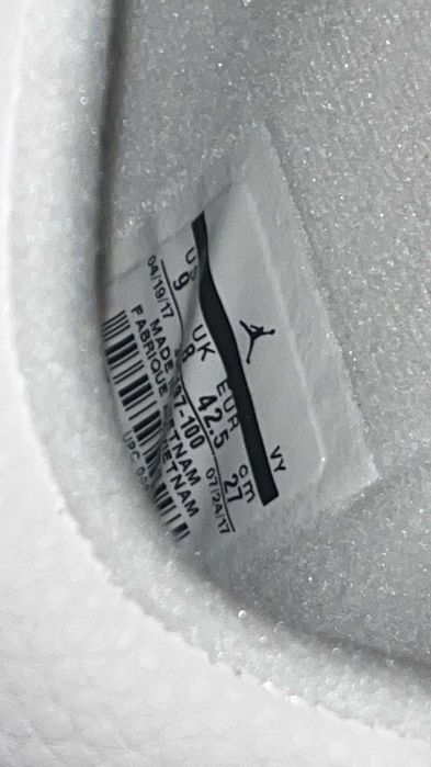 Nike Air Jordan 4 Pure Money Metalic Silver