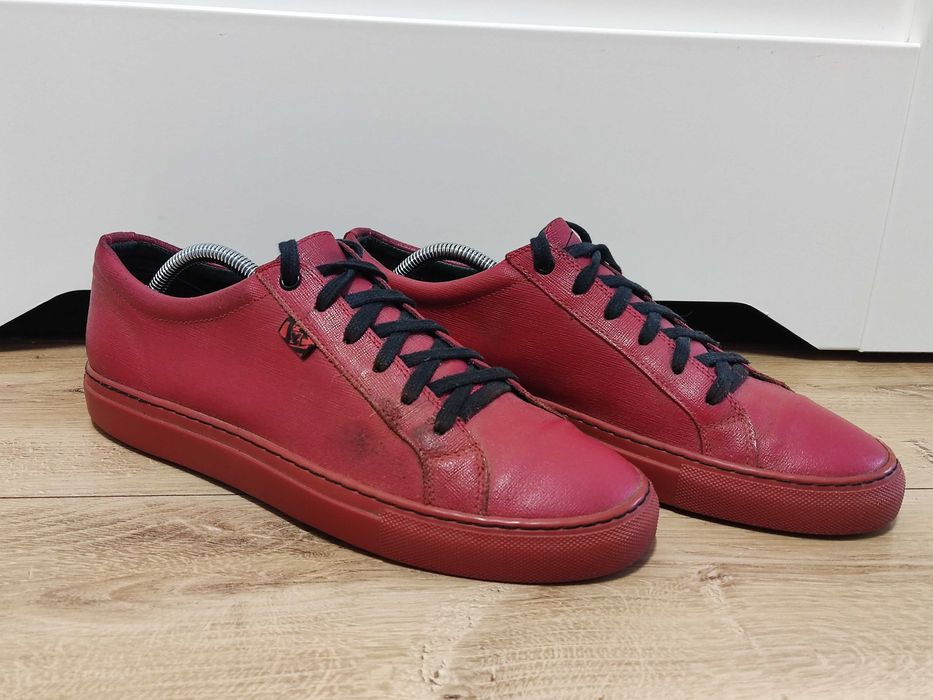 Czerwone buty Kazar, rozmiar 42, stan bardzo dobry