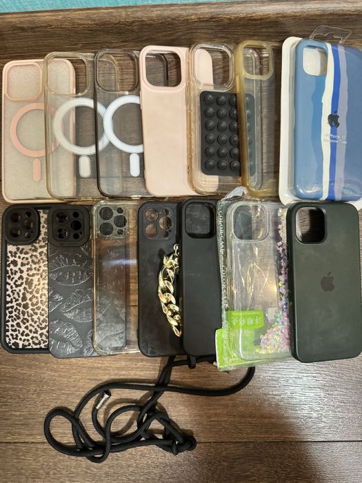 Набор чехлов на iPhone (11, 12, 13, 14, 6, 7, 8, 5, 14 Pro Max) и набор чехлов на Android