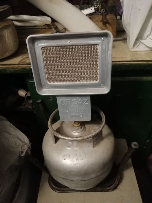 Газовый балон с обогревателем