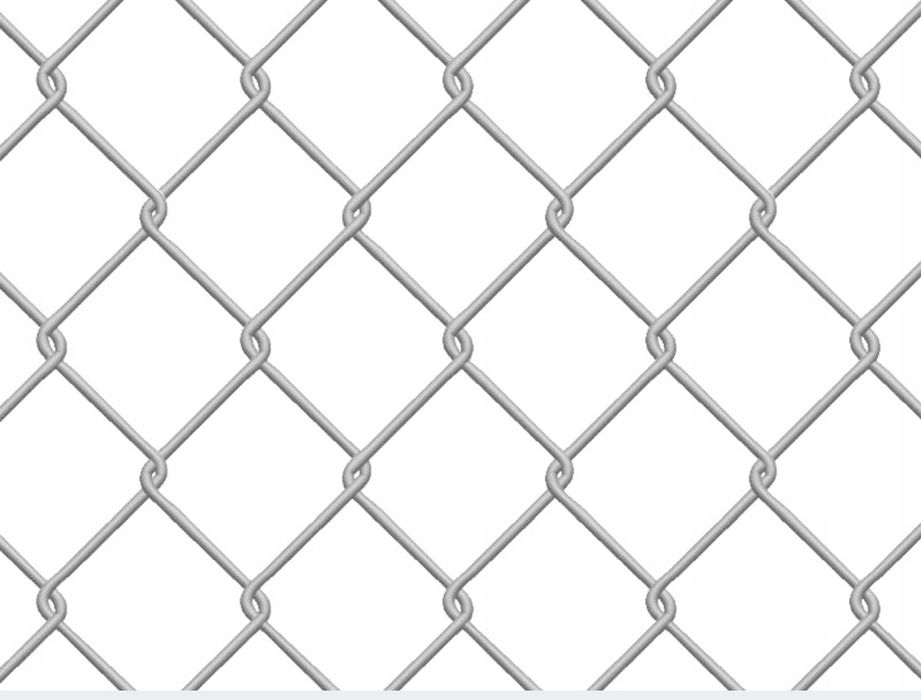 Siatka  ogrodzeniowa pleciona  ocynkowana ,wys. 1,50 m ,drut 2,5 mm