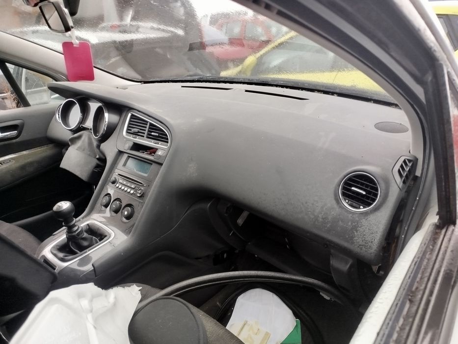 Peugeot 5008 I konsola poduszki powietrzne