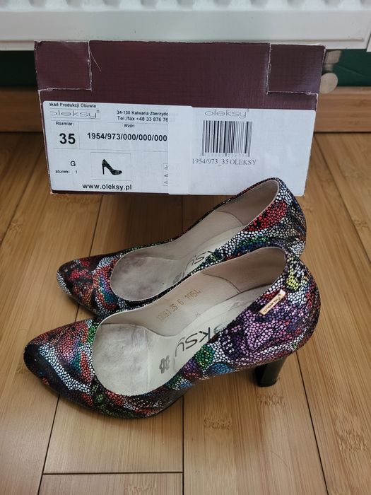 Szpilki damskie nr 35