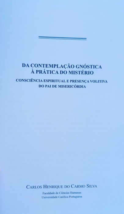 Em nome de Deus Pai- Da Contemplação Gnóstica à Prática do Mistério