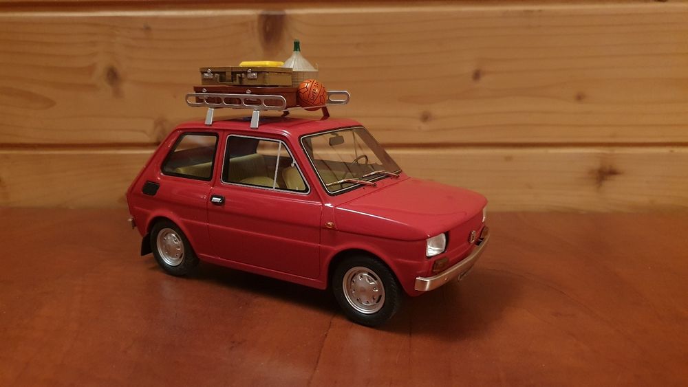 Laudoracing-model Fiat 126 - 1972r. 115/150 1:18