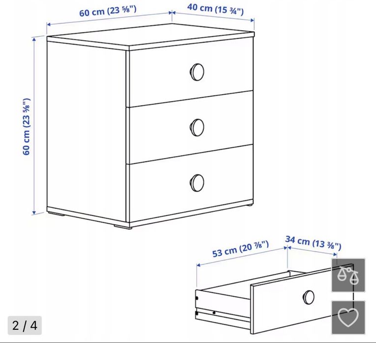 Komoda Godishus Ikea