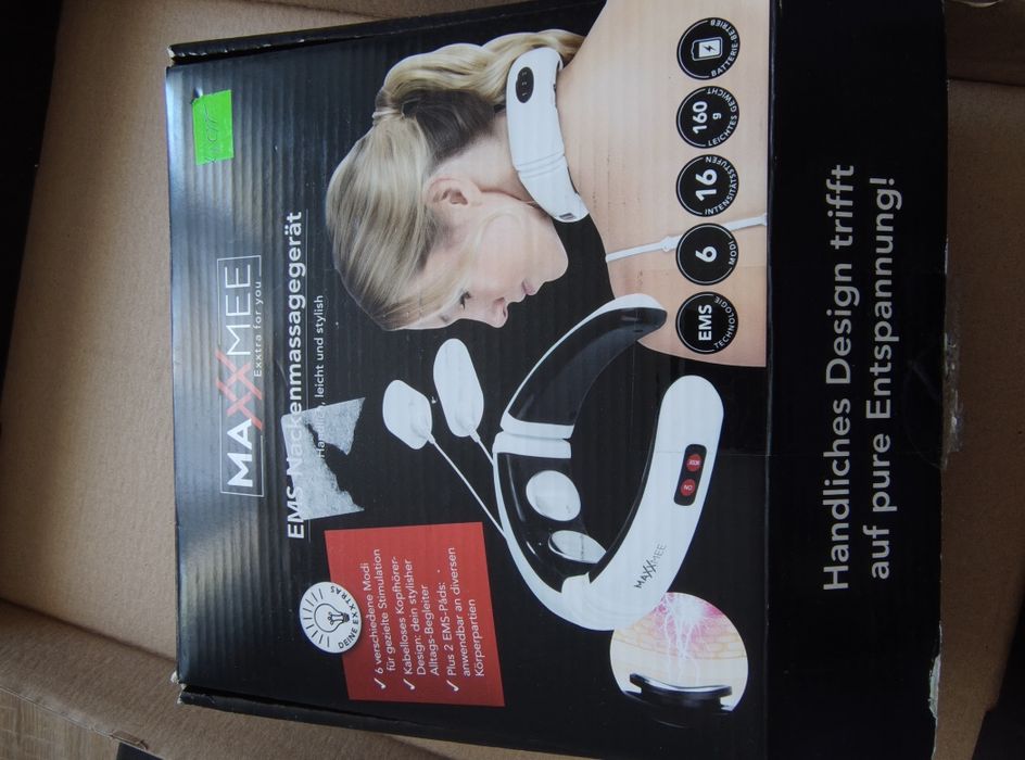 masażer do szyi, elektrostymulacja