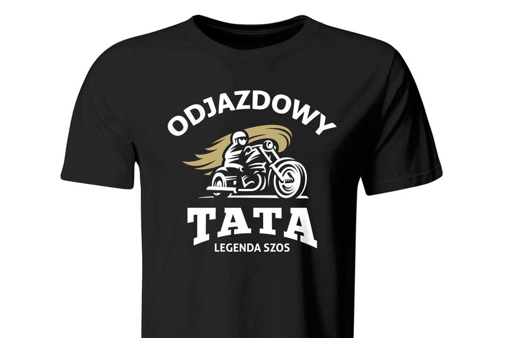 Koszulka Odjazdowy Tata. Prezent na Dzień Ojca, roz. S