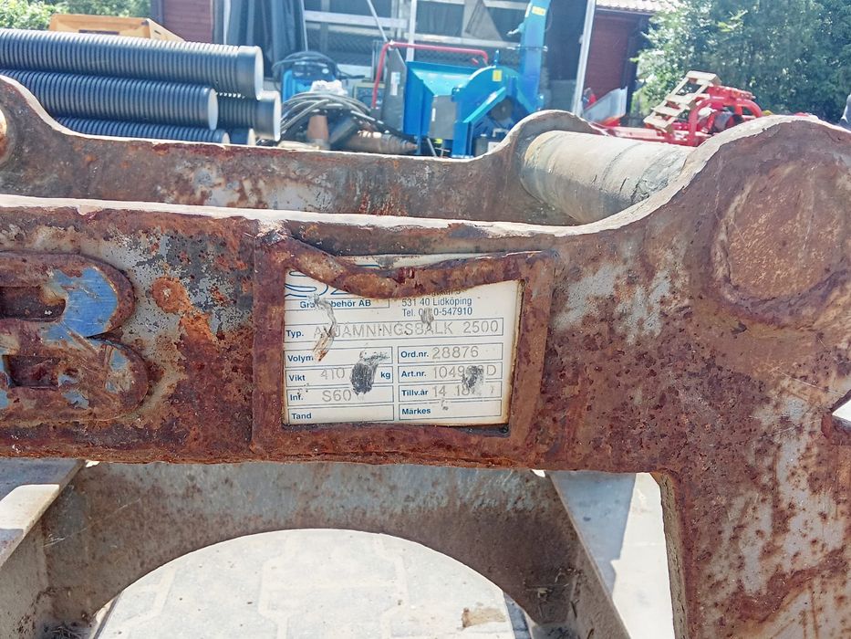 rownarka niwelator belka rama lata szybkozlacze s60 koparka