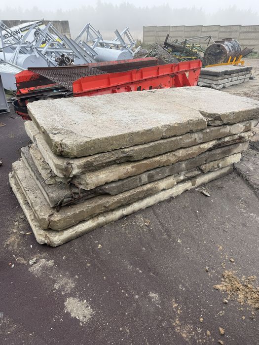 Płyty drogowe betonowe używane   nie nowe