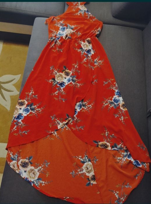 Sukienka letnia czerwona