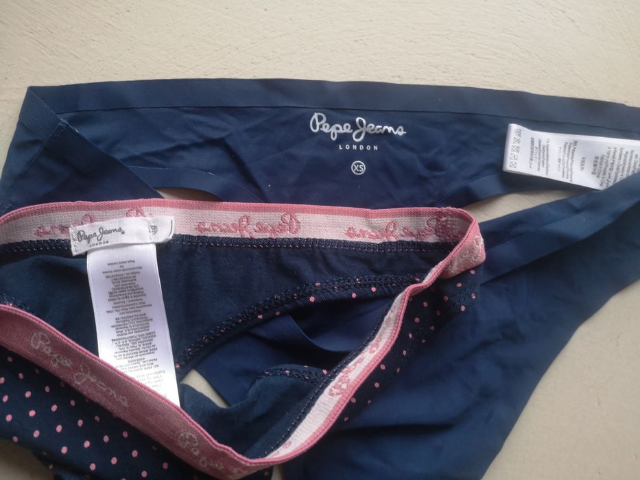 Majtki damskie, figi  stringi Pepe jeans XS/34/nowe