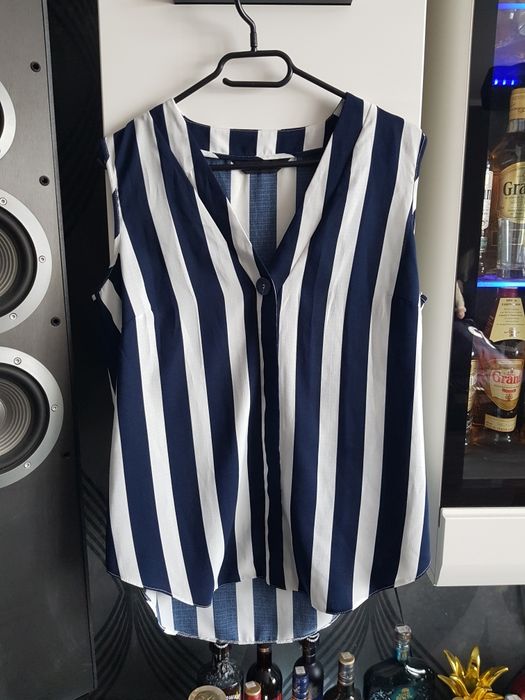 Koszula w paski bez rękawów F&F