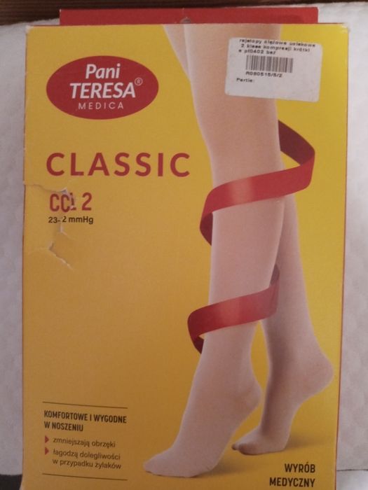 Rajstopy uciskowe pani teresa 2xl