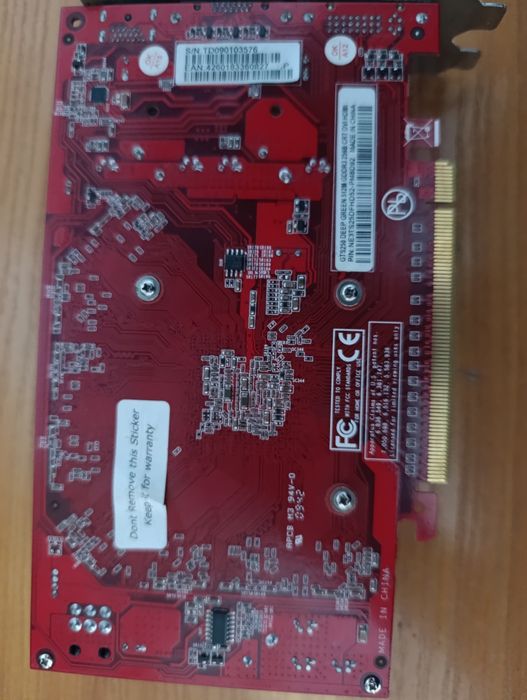NVIDIA GeForce GTS 250 512MB — робоча