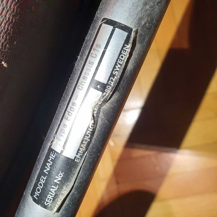 wózek Emmaljunga  Edge -Chassis C1s spacerówka+gondola