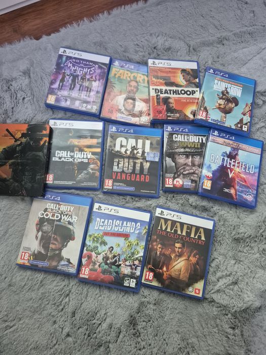 Gry ps5 ps4 zestaw