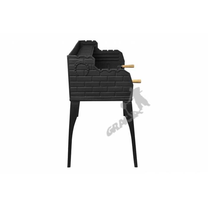 Grill żeliwny rodzinny - 4 wysokości od 31 cm do 113 cm, same żeliwo