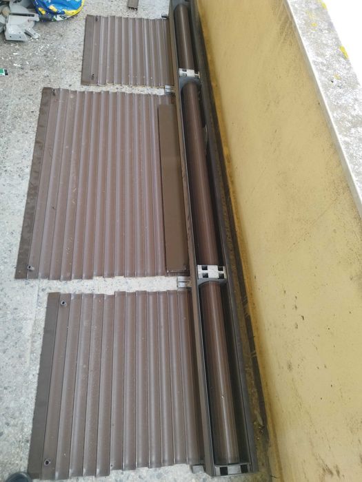 Janela de alumínio térmica com estore