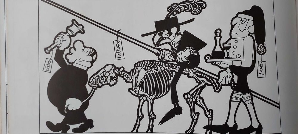 João Abel Manta , Cartoons 1969 a 75