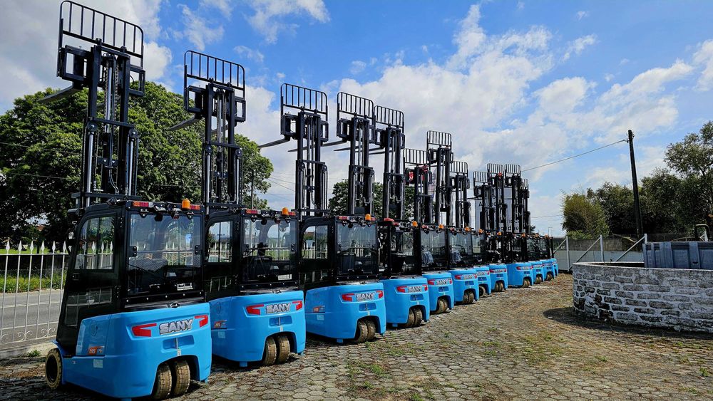 Empilhador Elétrico SANY SCP16C6 – 1.6 Ton | 3 Rodas | Triplex 4800 mm