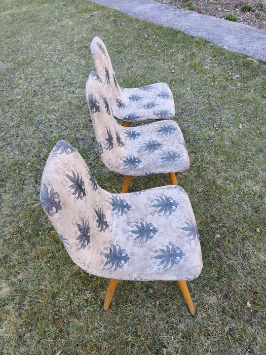 Krzesła prl Radomsko A-6150 PRL