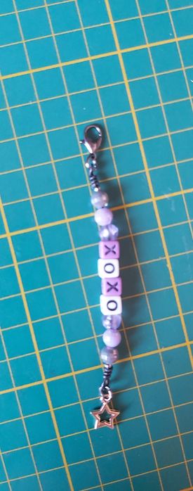 Handmade brelok 'xoxo'