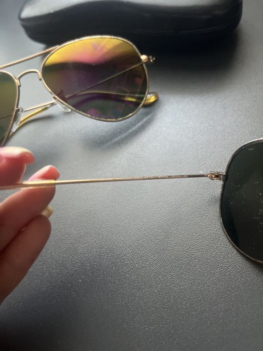 очки Ray-Ban Aviator стекло линза