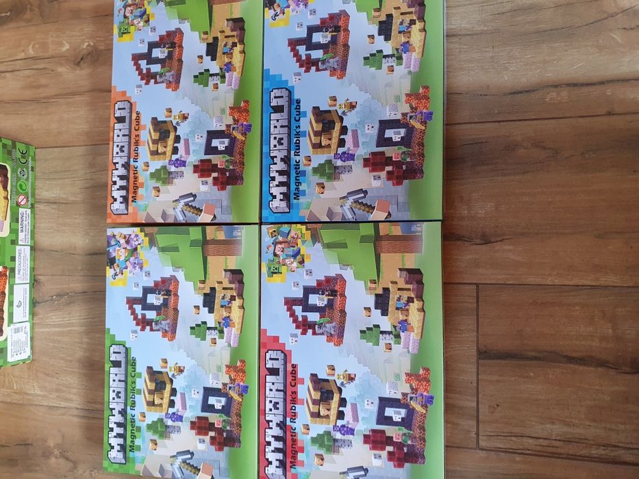 Zestawy klocków  magnetycznych minecraft