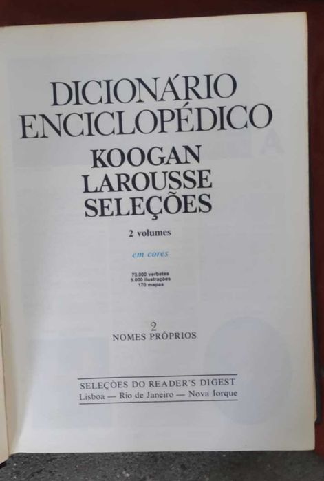 Coleção Completa KLS Koogan Larousse 3 vol. - Enciclopédia Ilustrada