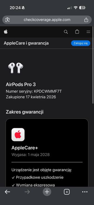 Nowe AirPods Pro 3