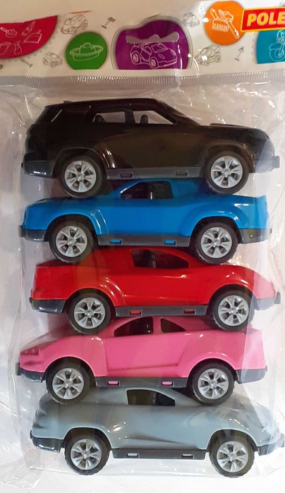 Samochód 5szt auto Polesie