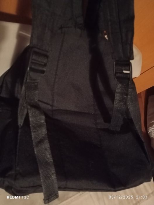 Mochila básica preta