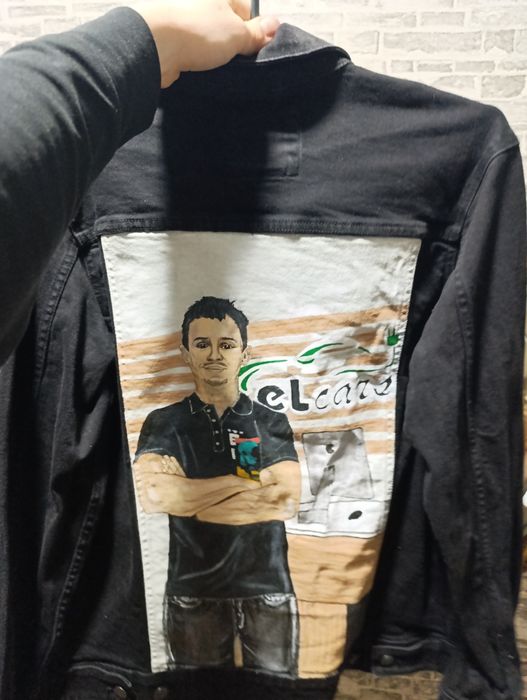 Джинсовка чорна Zara