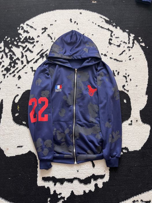 Худи на молнии в стиле Balenciaga | Paris 22 | Размер M