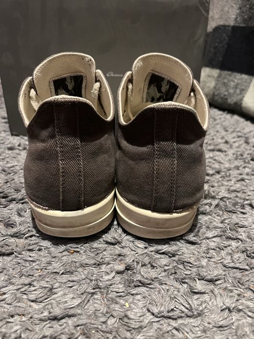 кеды Rick Owens ramones low