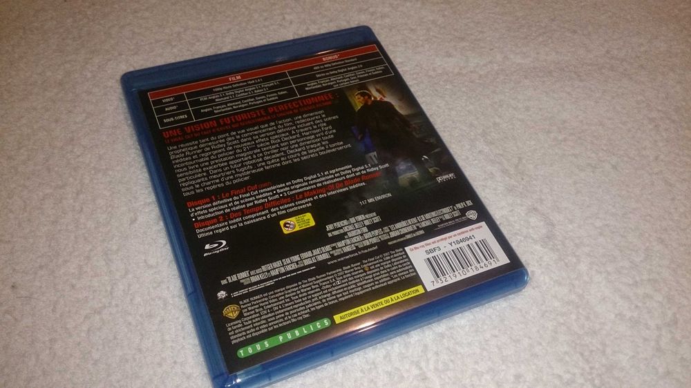blade runner - perigo iminente (blu ray) edição especial 2 discos