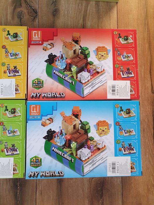 zestawy klocków konstrukcyjnych "My World", Minecraft