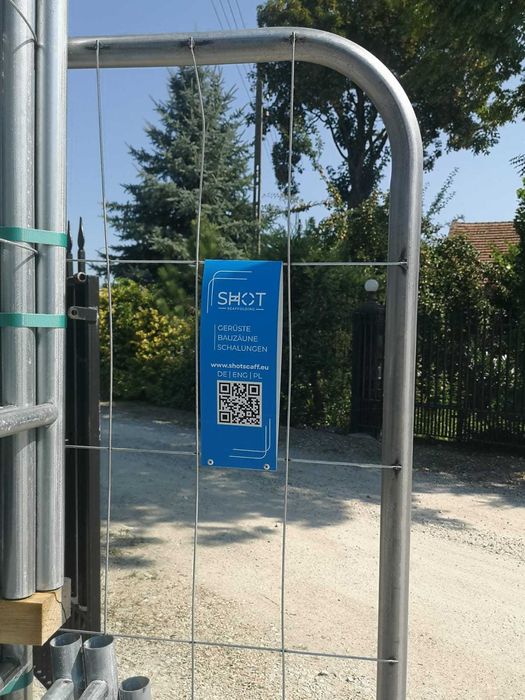 Ogrodzenie mobilne PLUS, ogrodzenie budowlane, tymczasowe zestaw 90 m