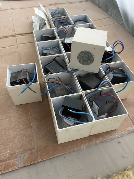 Aplique de Teto exterior Alumínio Branco Climar