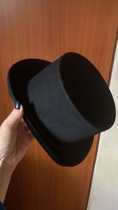 Капелюх циліндр на хелоуін, капелюх джентльмена