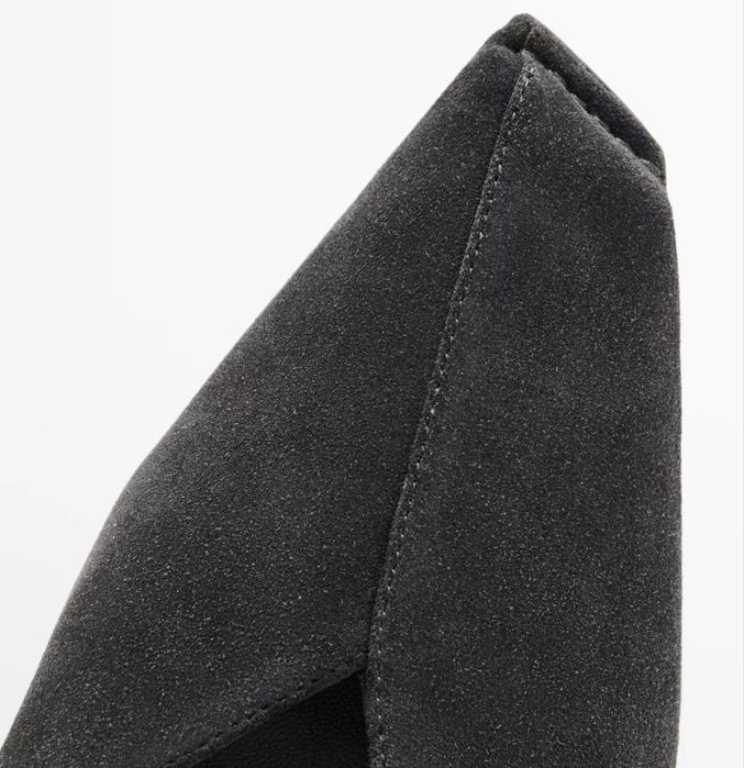 Замшеві мюлі туфлі Massimo Dutti limited edition