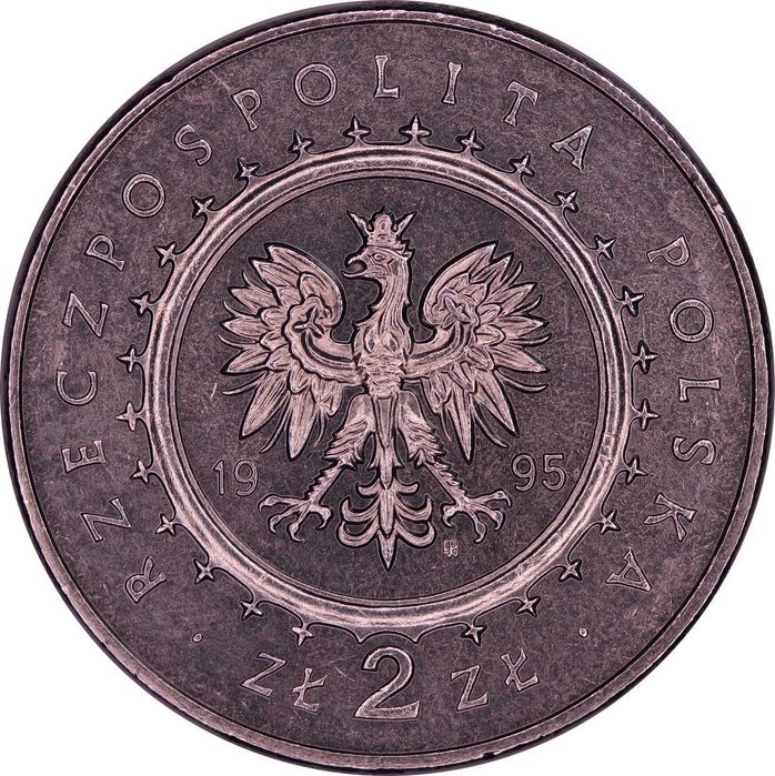 Zestaw monet 2 złote okolicznościowe 1995 rok (5 monet)