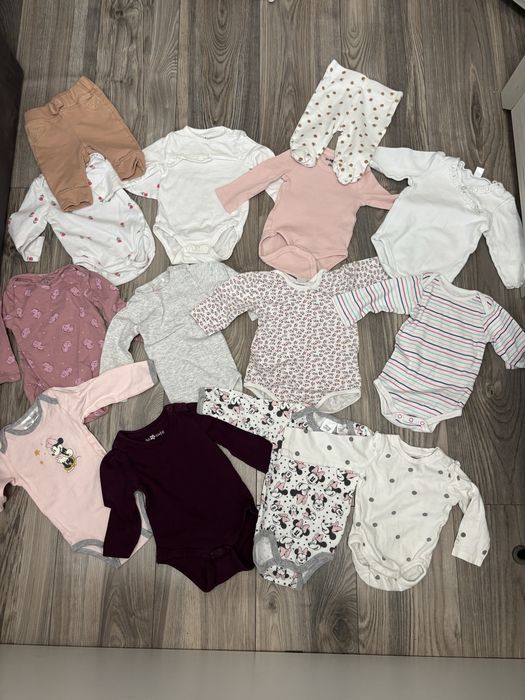 Ubranka dziewczęce  56-68 niemowlece